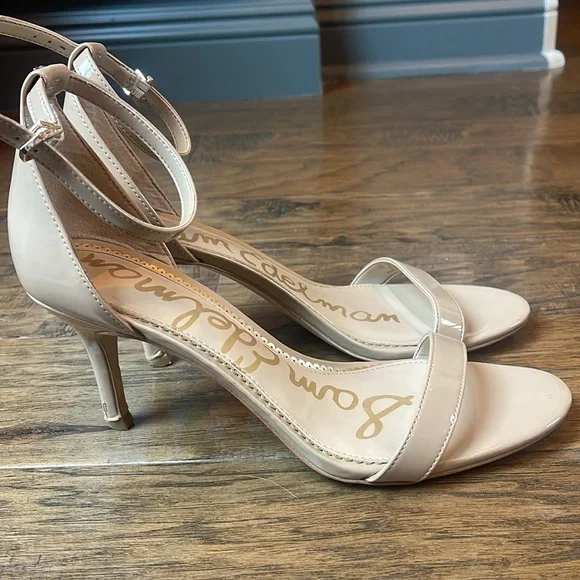 Sam Edelman Patti Ankle Strap Nude Heel - Picture 4 of 4
